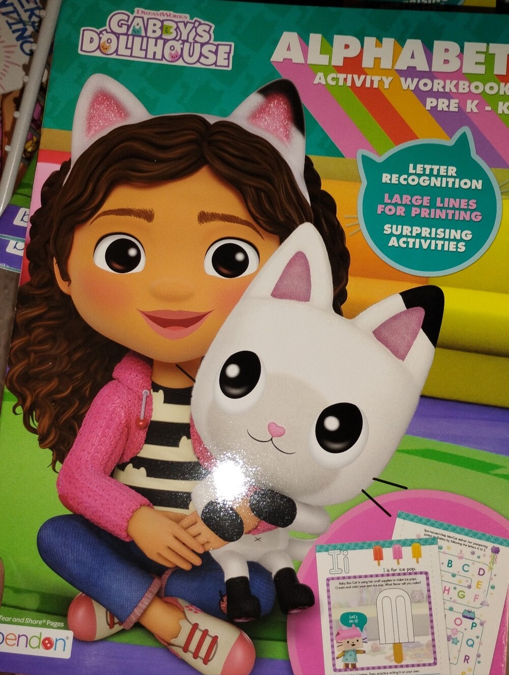 Gabby’s Dollhouse Alphabet Activity Workbook